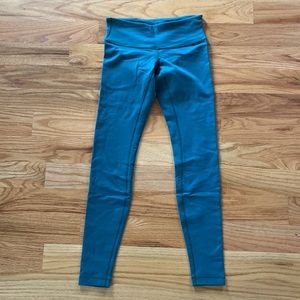Lululemon Green Full Length Leggings